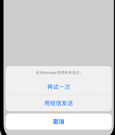 南澳apple维修iPhone上无法正常发送iMessage信息