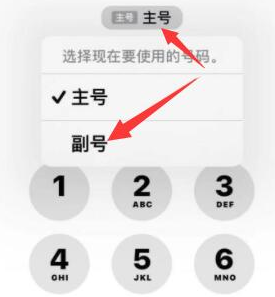 南澳苹果14维修店分享iPhone 14 Pro Max使用副卡打电话的方法 