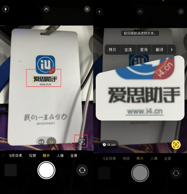 南澳苹果手机维修分享升级iOS 16后如何通过相机翻译文本 
