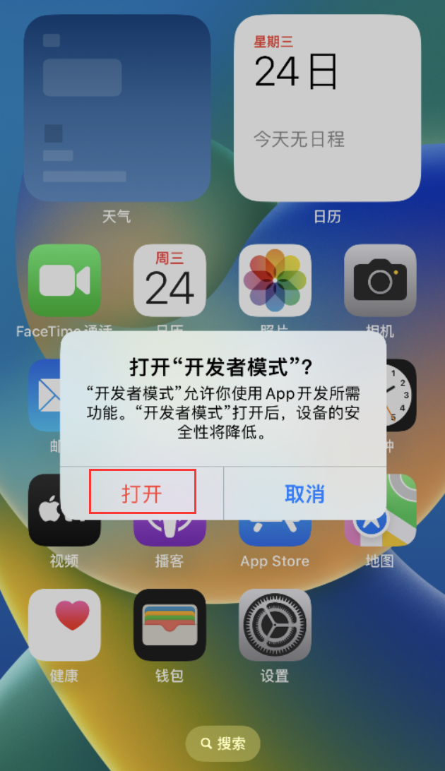 南澳苹果手机维修分享如何打开开发者模式 