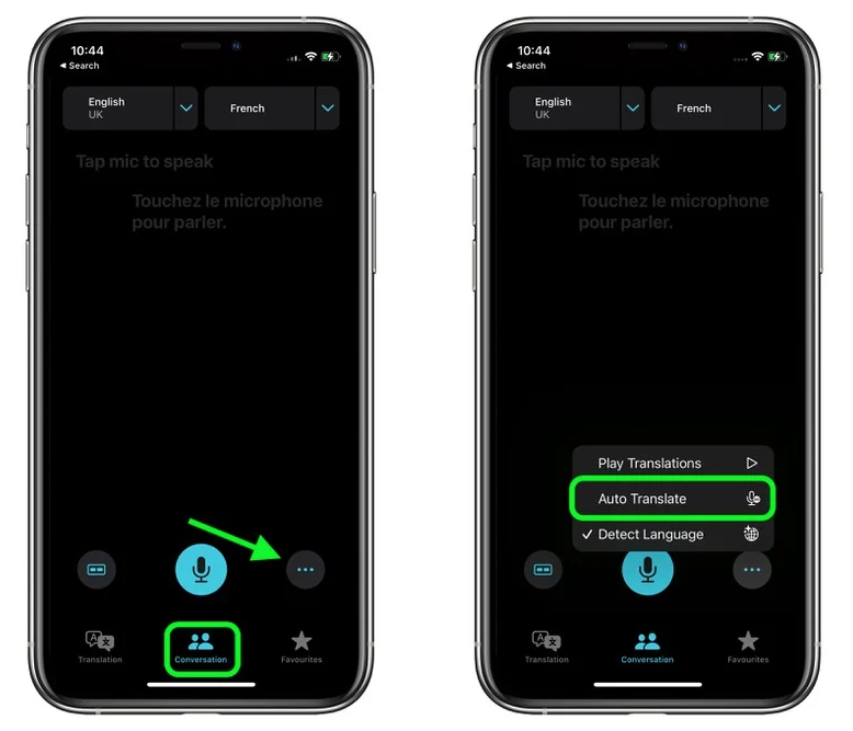 南澳苹果手机维修分享iOS 15 “翻译” App 新改进 